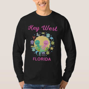 Key West Florida Sea Animals T-Shirt