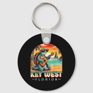Key West Florida Shirt Turtle Tropical Beach Vacat Ring