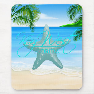 Key West Florida Starfish Mouse Pad