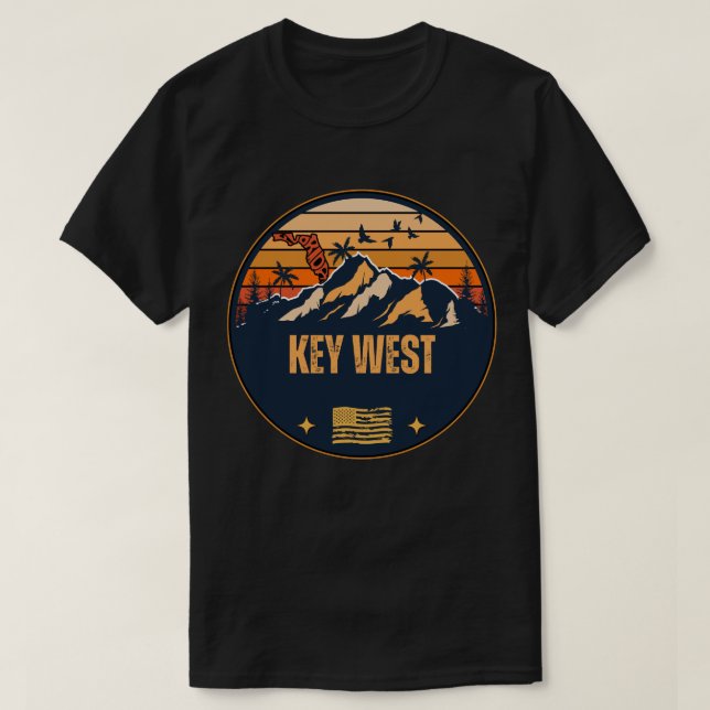Key West, Florida  T-Shirt (Design Front)