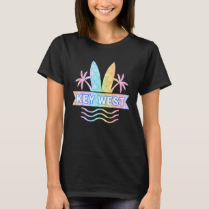 Key West Florida Vacation Beach Mermaid Island Fam T-Shirt
