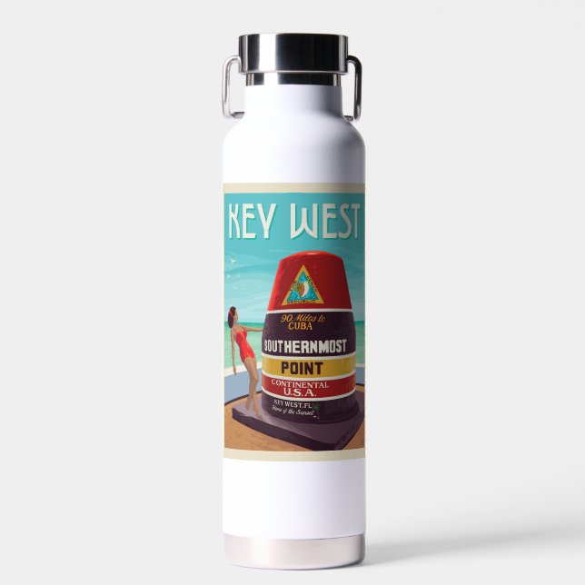 Key West | Florida Water Bottle (Front)