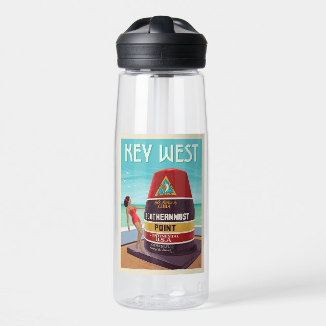 Key West | Florida Water Bottle (Front)