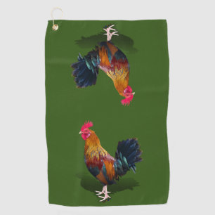 Key West - Gypsy Rooster Golf Towel