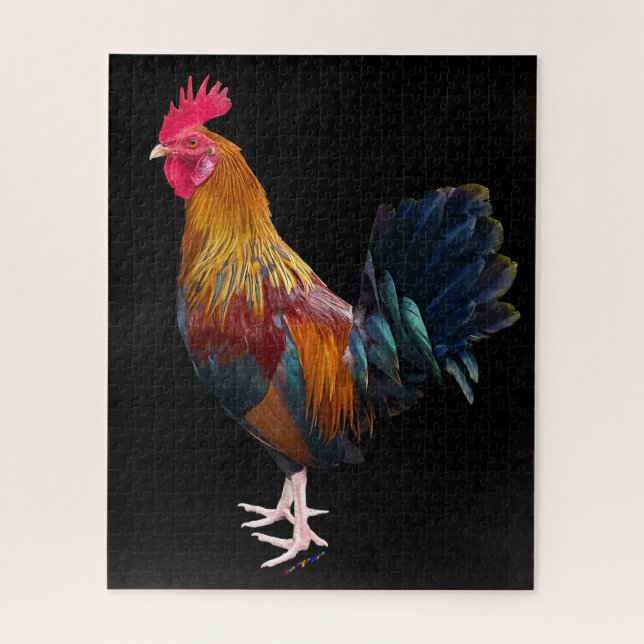 Key West - Gypsy Rooster Jigsaw Puzzle (Vertical)