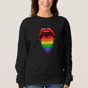 Key West LGBT Gay Pride Florida Keys LGBTQ  Souven Sweatshirt