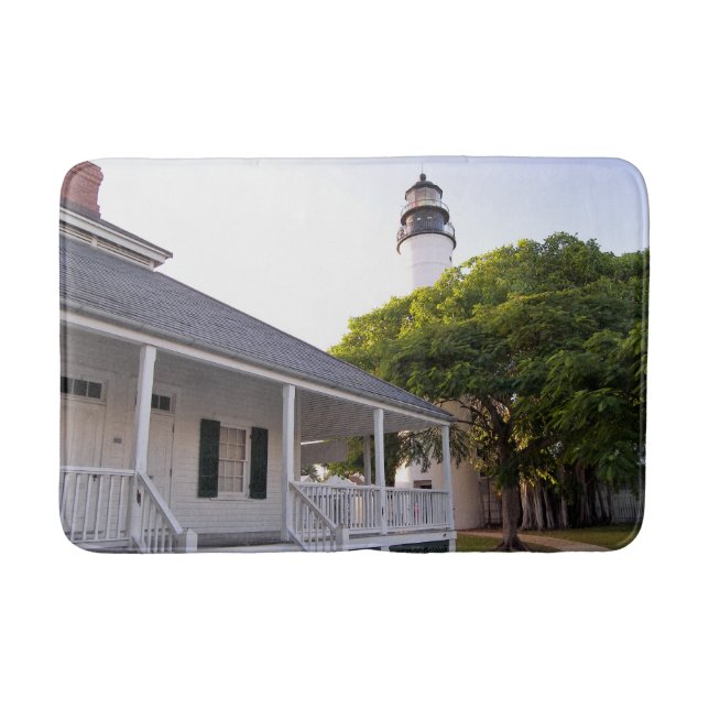 Key West Lighthouse, Florida Bath Mat (Front)