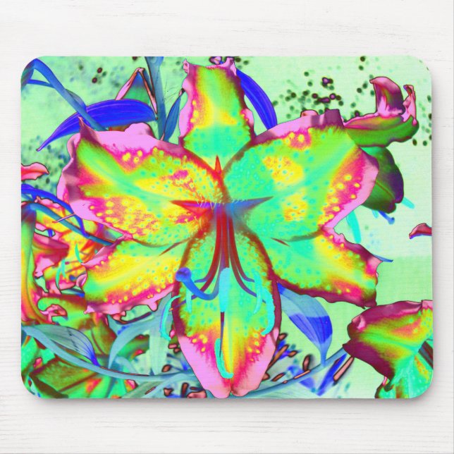 Key West Lily Mouse Pad (Front)