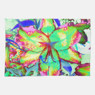 Key West Lily Tea Towel