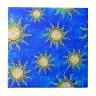 Key West Margarita Parrot Florida Summer Tile