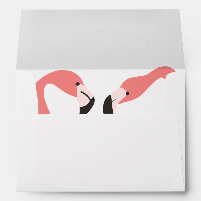 Key West Modern Whimsy Self-Addressed Envelopes (Back (Bottom))