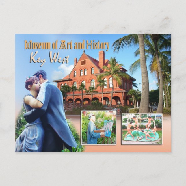 Key West Museum of Art & History, Key West, FL Postcard (Front)
