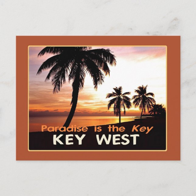 KEY WEST POSTCARD (Front)