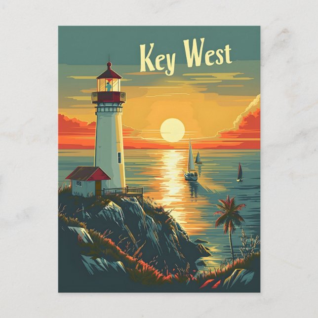Key West Postcard (Front)