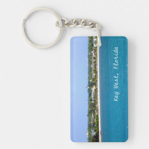 Key West Shoreline Custom Key Ring