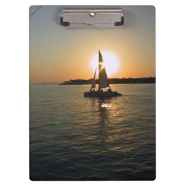 Key West Sunset Clipboard (Front)