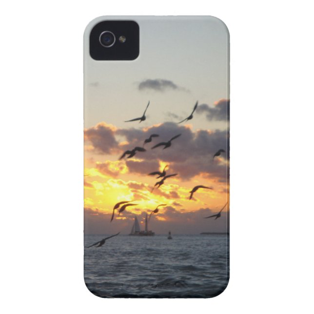 Key West Sunset I Phone Case (Back)