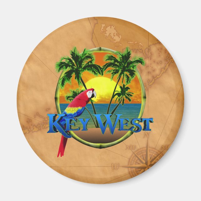 Key West Sunset Magnet (Front)