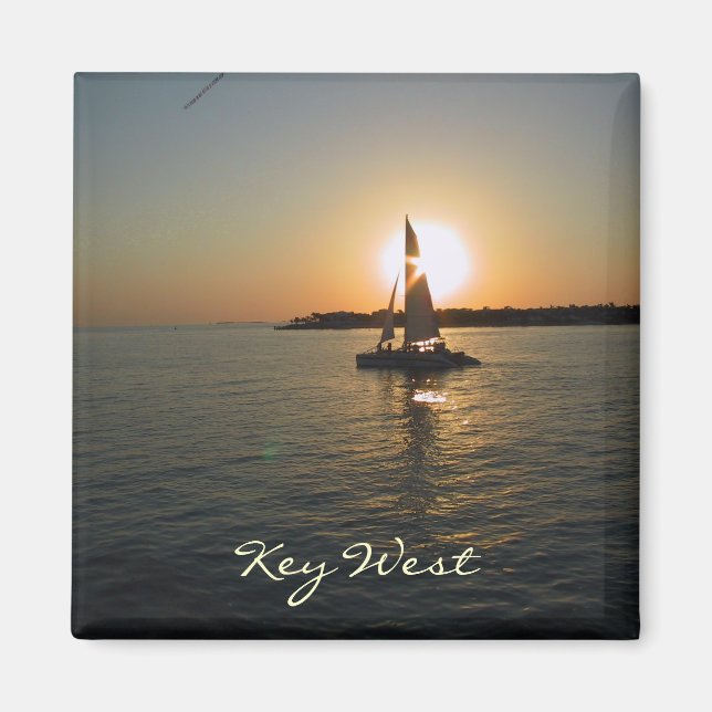Key West Sunset Magnet (Front)