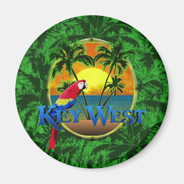 Key West Sunset Magnet (Front)