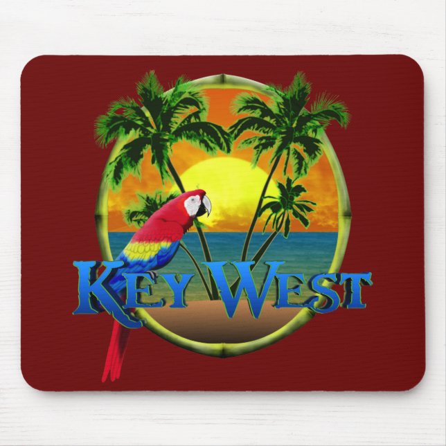 Key West Sunset Mouse Pad (Front)