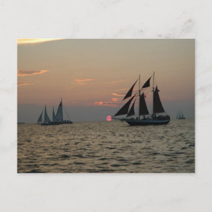 Key West Sunset Postcard