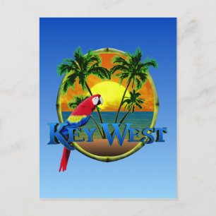 Key West Sunset Postcard