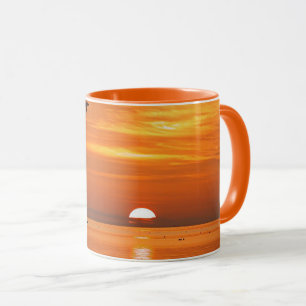 Key West Sunset, scenic photograph, Mug