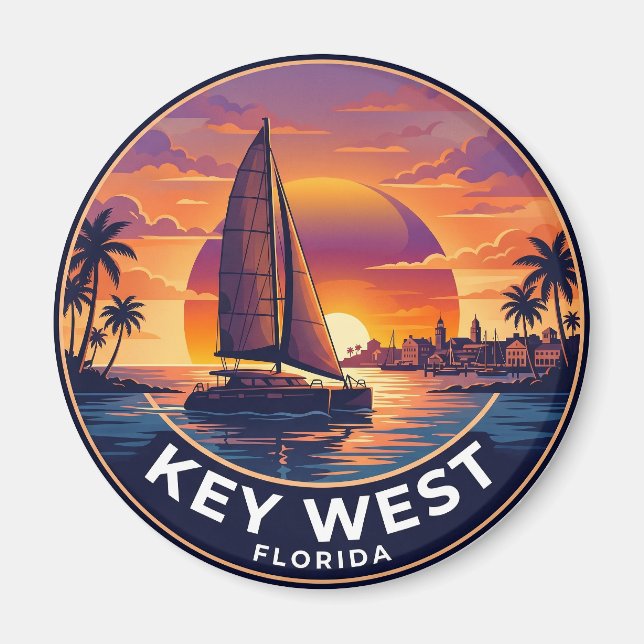 Key West USA Magnet (Front)