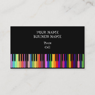 Keybaord - Music Business Card
