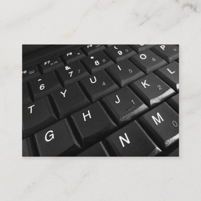 Keyboard 02 business card (Front)