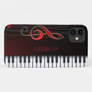 Keyboard And Treble Clef Case-Mate iPhone Case
