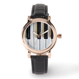 Keyboard - Black and White Watch