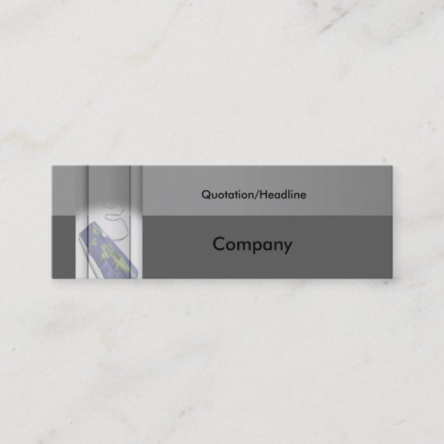 Keyboard Business Card #2 (Front)