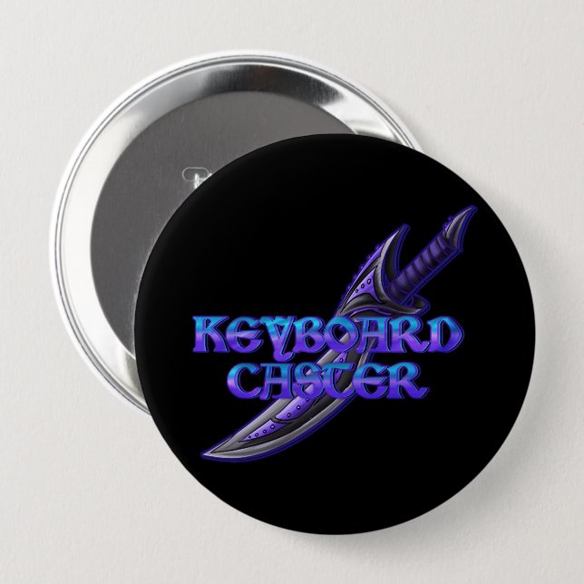 Keyboard Caster MMORPG Button (Front & Back)