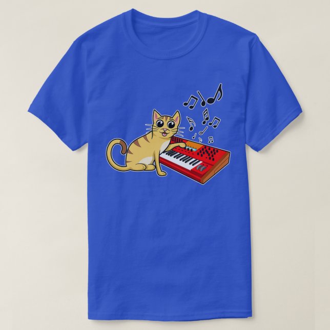 Keyboard cat piano piano  T-Shirt (Design Front)