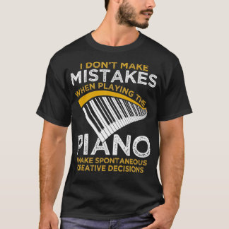 Keyboard Pianist Gifts Music Musician Piano T-Shirt