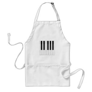 Keyboard / Piano Keys: Standard Apron