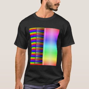 Keyboard Piano Rainbow T-Shirt