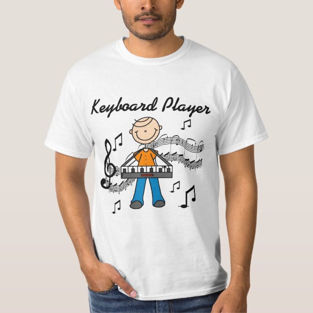 Keyboard Player Tshirts and Gifts (Front)