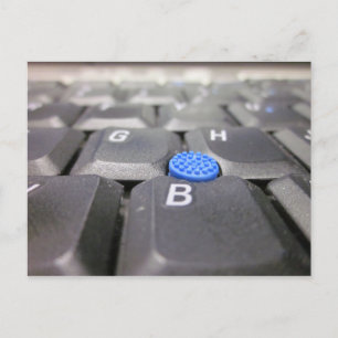 Keyboard Postcard