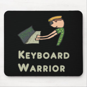 Keyboard Warrior Mouse Pad