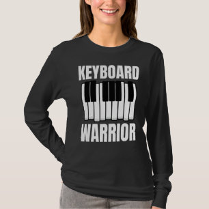 Keyboard Warrior  Synth Music Producer Synthesizer T-Shirt