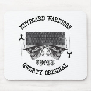 Keyboard Warriors – TROLL Mouse Pad
