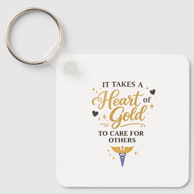 Keychain Appreciation for doctor Gift (Front)