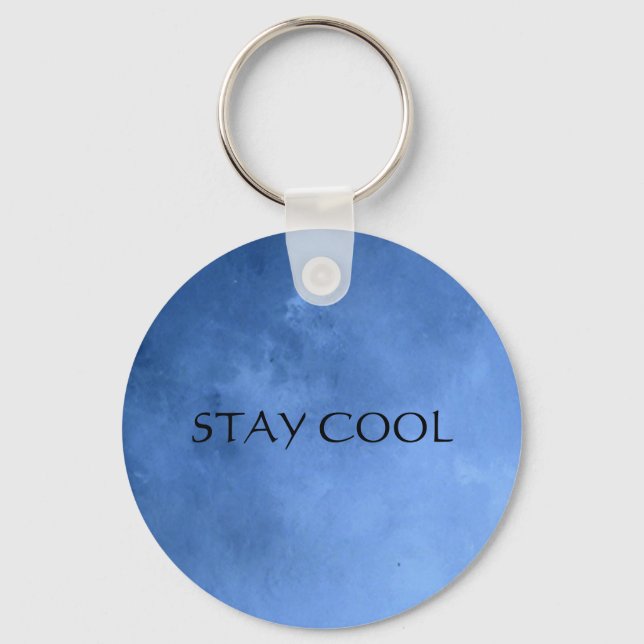 Keychain, Basic Button Keychain (Front)