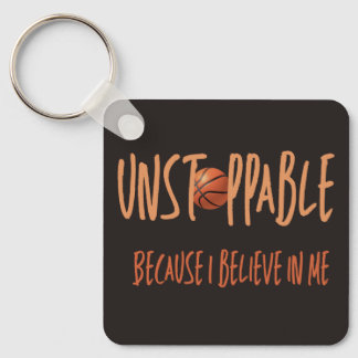 Keychain Basketball "Unstoppable" Keycahin
