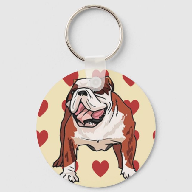 Keychain - Bulldog (Front)