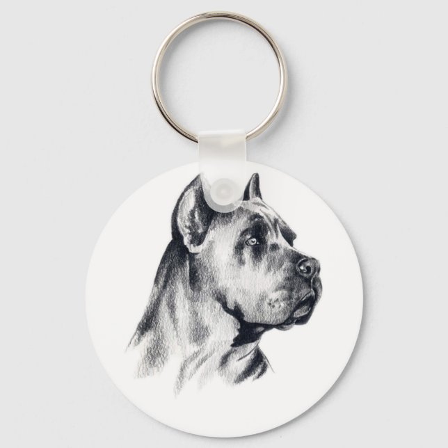 Keychain Cane Corso (Front)