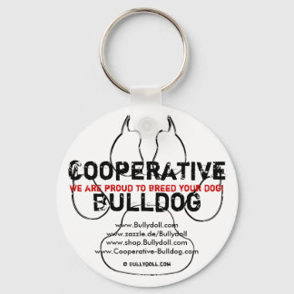Keychain Cooperative Bulldog